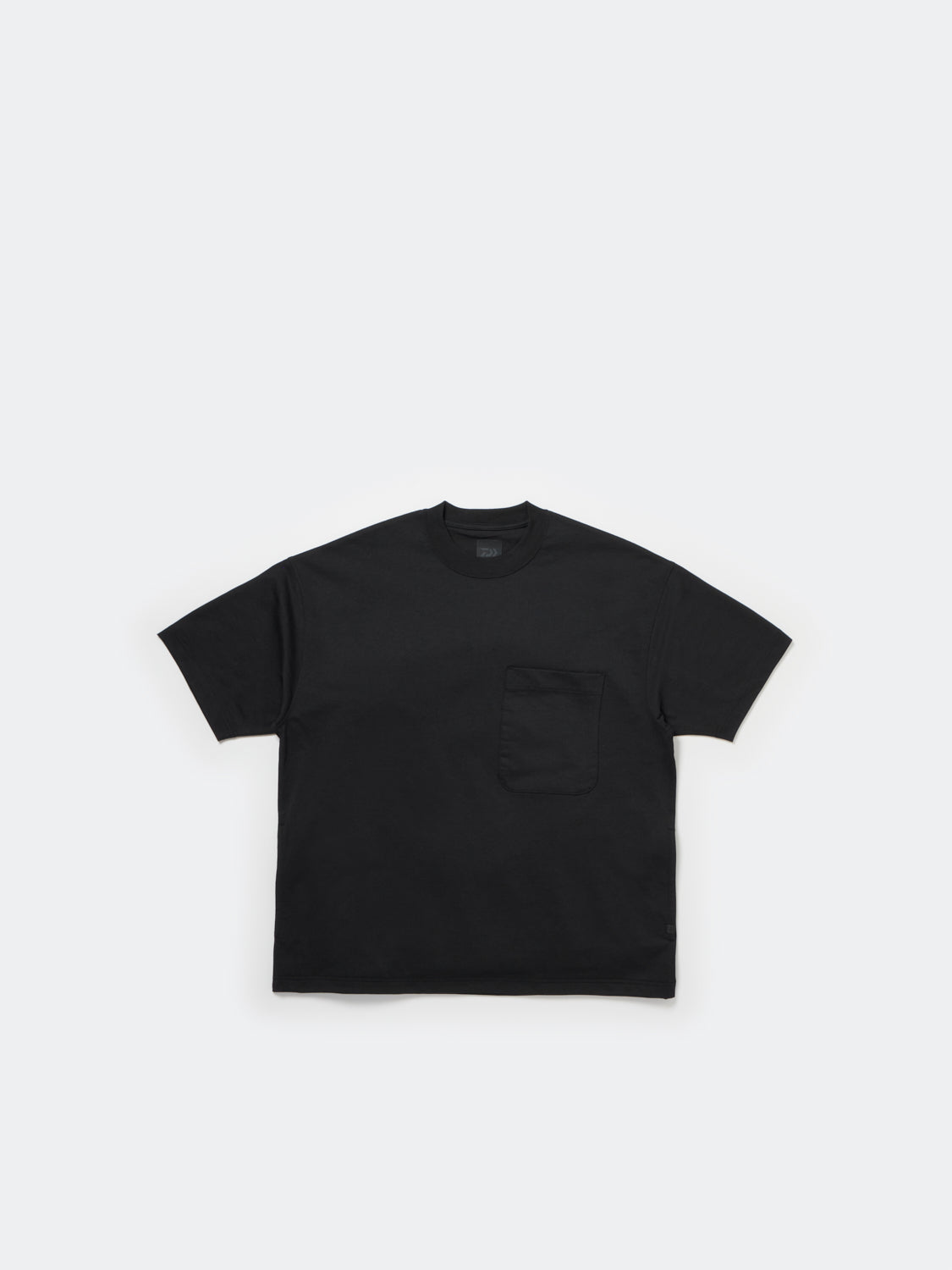 W's TECH POCKET CREW TEE S/S - BLACK