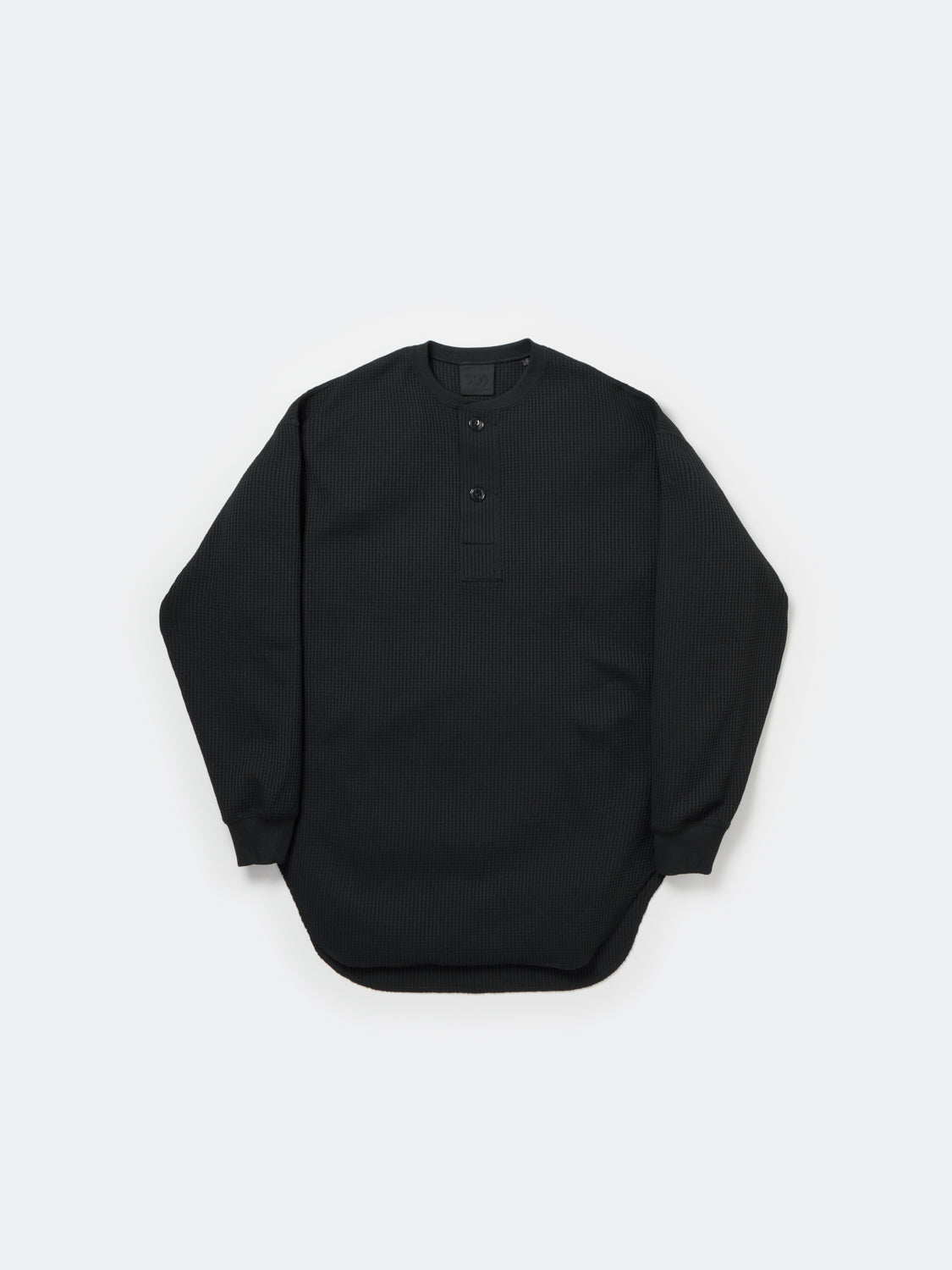 W's TECH THERMAL HENLEY L/S - BLACK