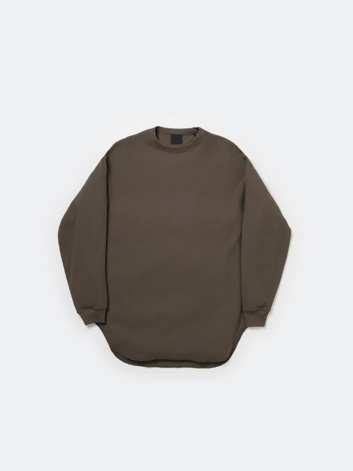 W's TECH THERMAL CREW L/S - BROWNKHAKI