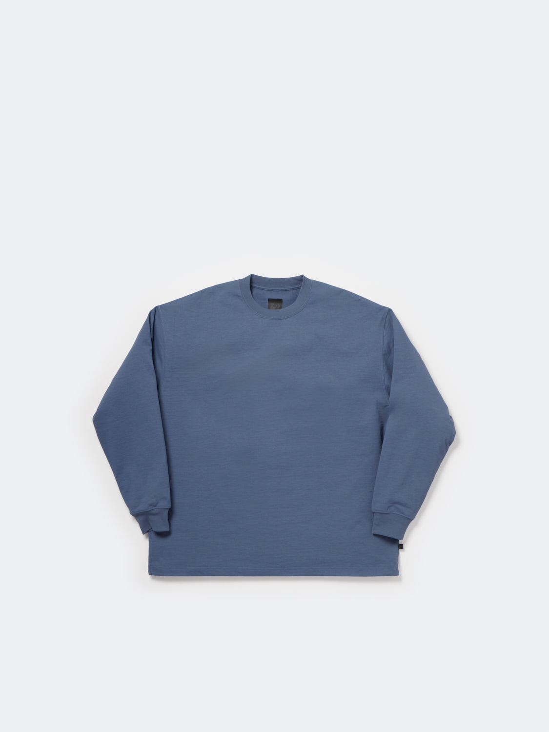 W's TECH DRAWSTRING L/S TEE - SMOKE BLUE
