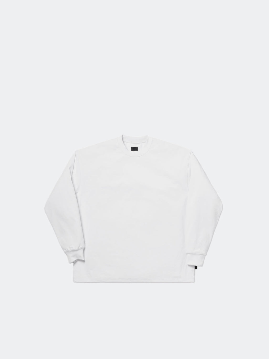 W's TECH DRAWSTRING L/S TEE - WHITE