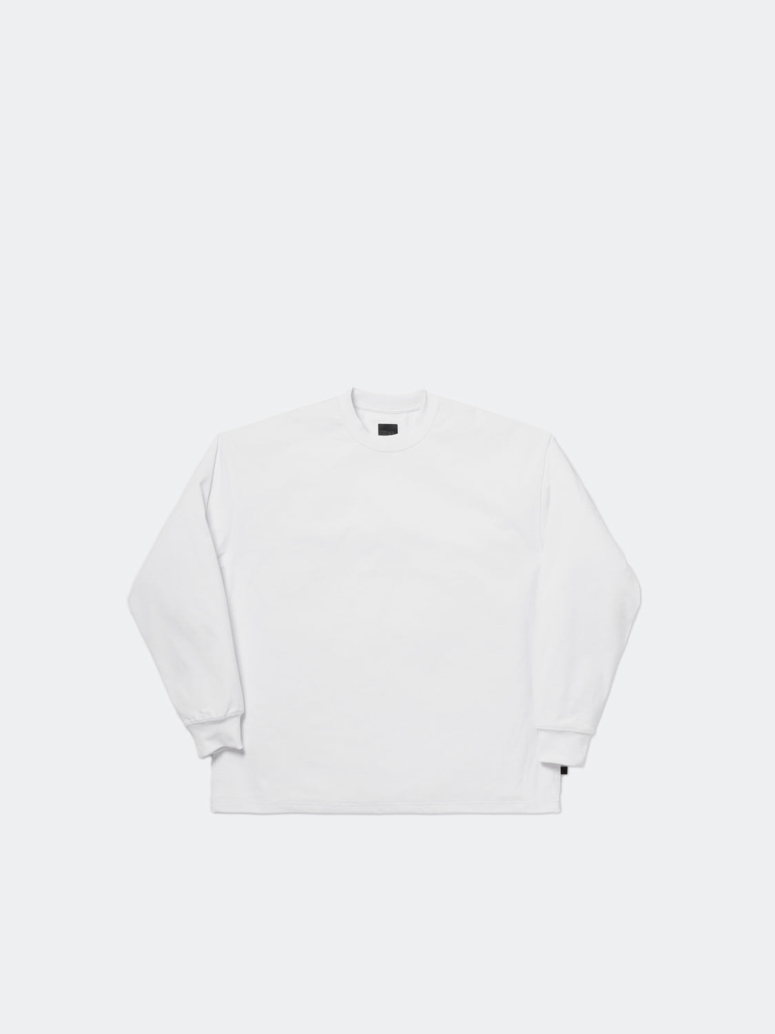 TECH DRAWSTRING L/S TEE - WHITE