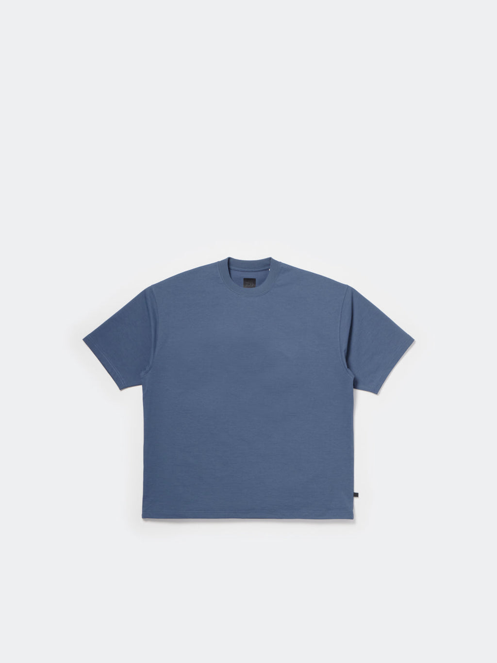TECH DRAWSTRING S/S TEE - SMOKE BLUE