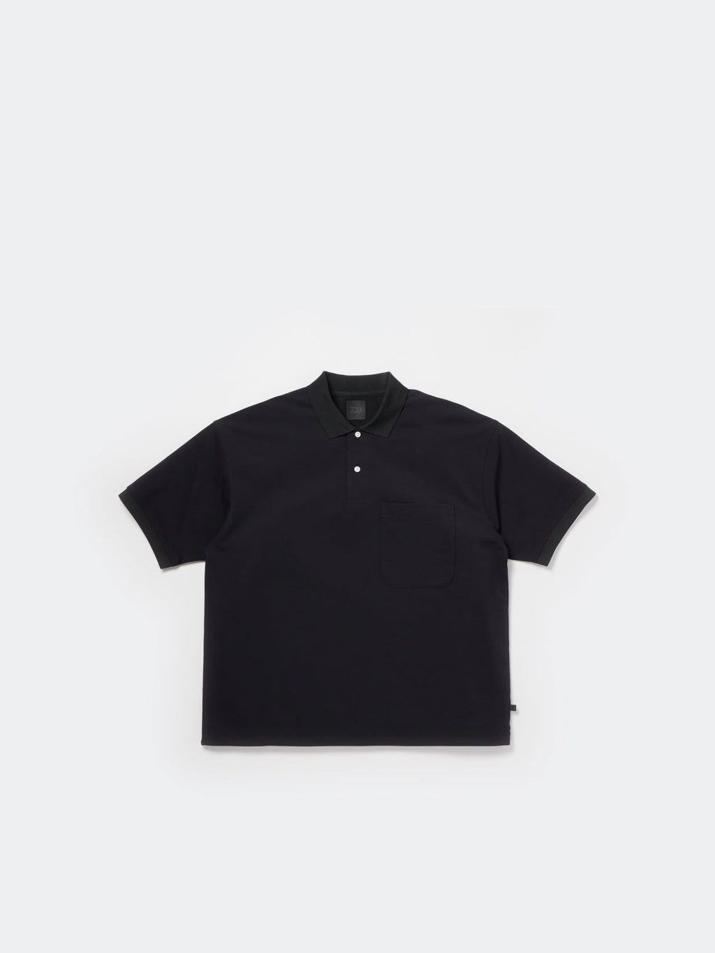 TECH POLO SHIRT S/S - BLACK