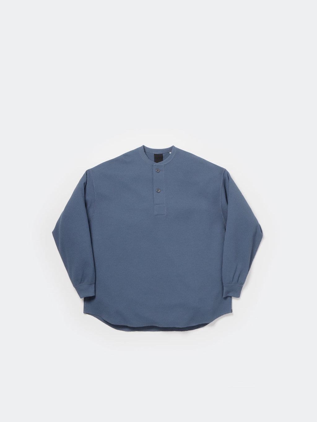 W's TECH THERMAL HENLEY L/S - SMOKE BLUE