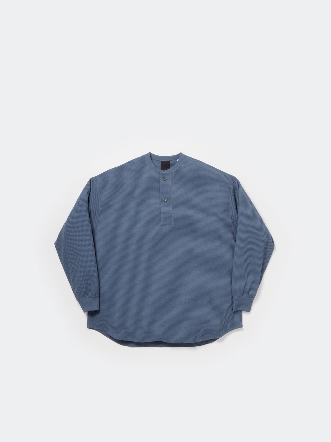 W's TECH THERMAL HENLEY L/S - SMOKE BLUE