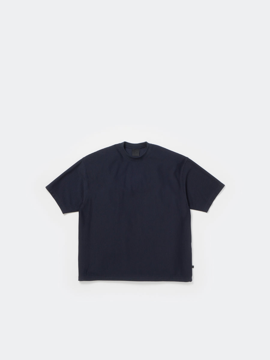 W's TECH MESH CREW S/S - D.NAVY