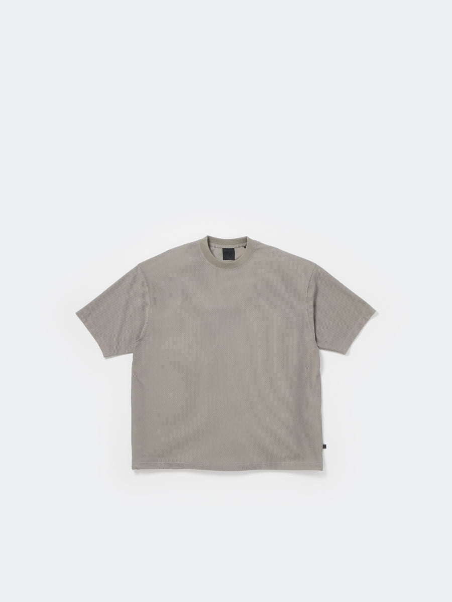 TECH MESH CREW S/S - LT.GRAY
