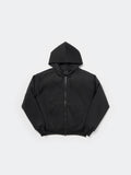W's TECH SCUBA KNIT FULLZIP PARKA - BLACK