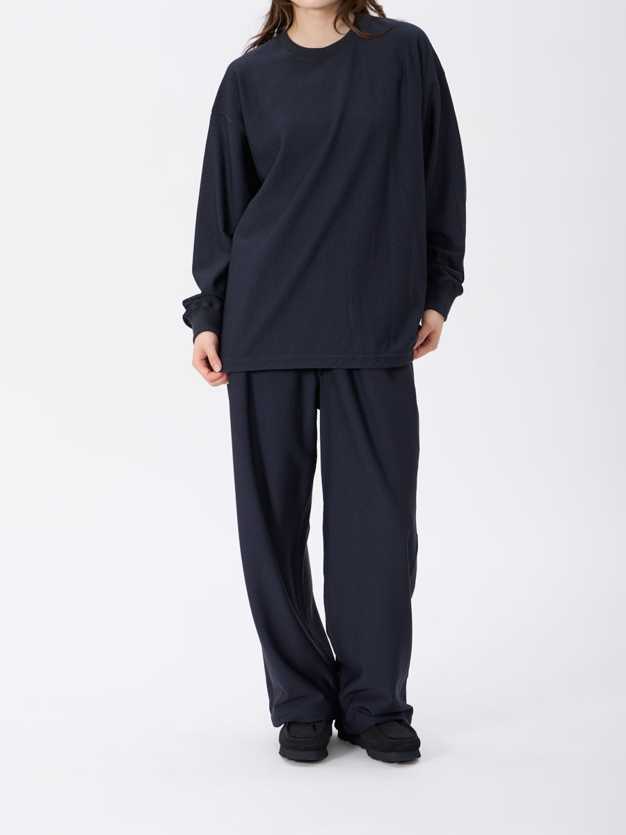 W's TECH MESH CREW L/S
