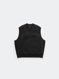 TECH SCUBA KNIT VEST - BLACK