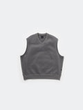 W's TECH SCUBA KNIT VEST - CHARCOAL