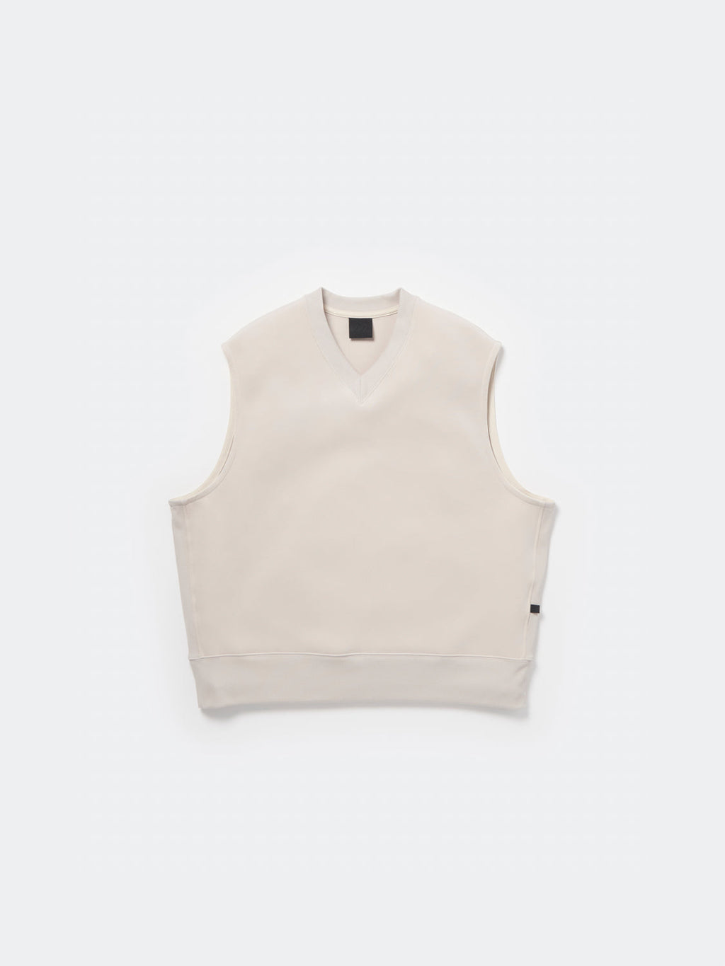 W's TECH SCUBA KNIT VEST - ECRU