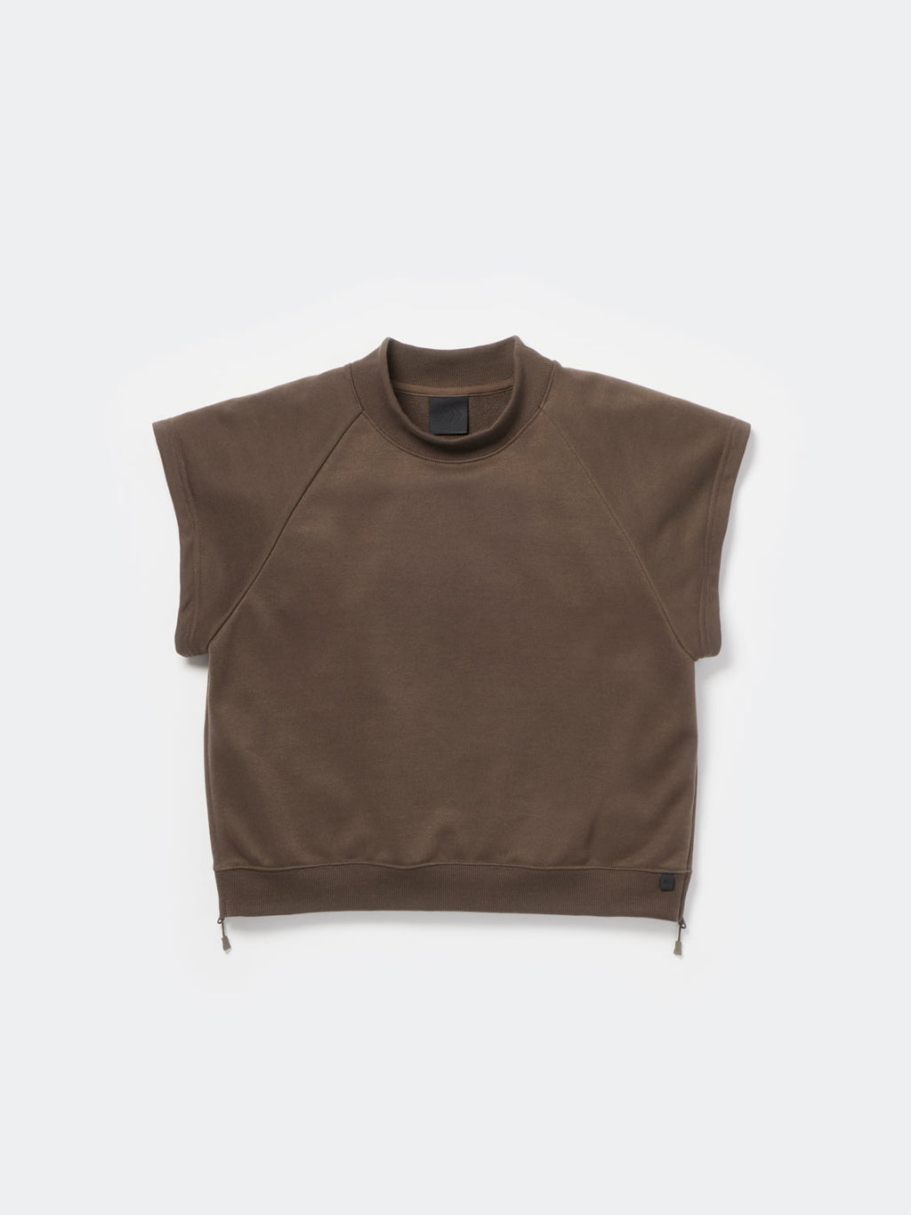 W's TECH SWEAT MOCKNECK - BROWN GRAY