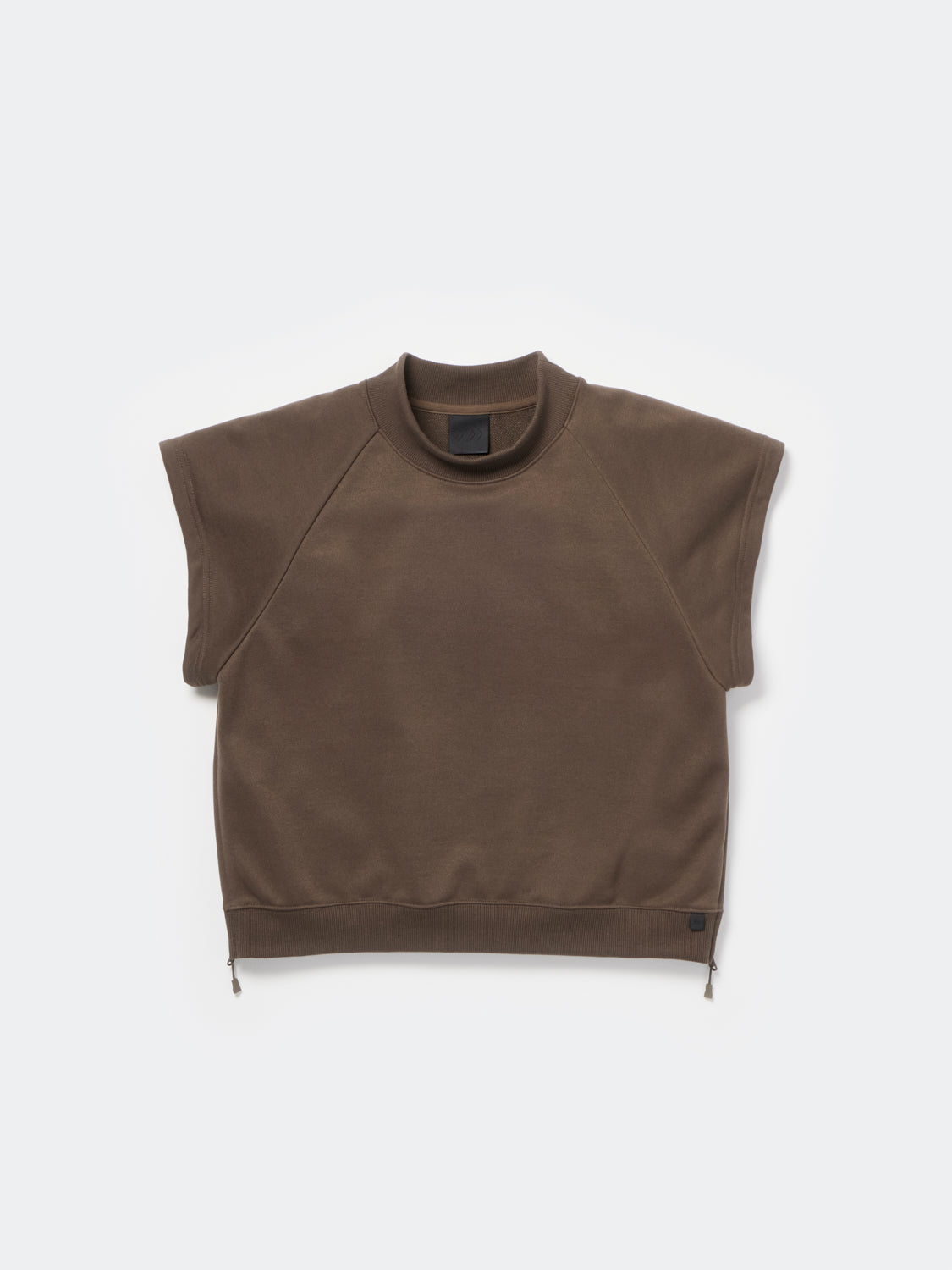 W's TECH SWEAT MOCKNECK - BROWN GRAY