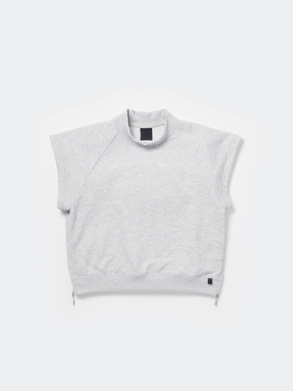 W's TECH SWEAT MOCKNECK - HEATHER GRAY