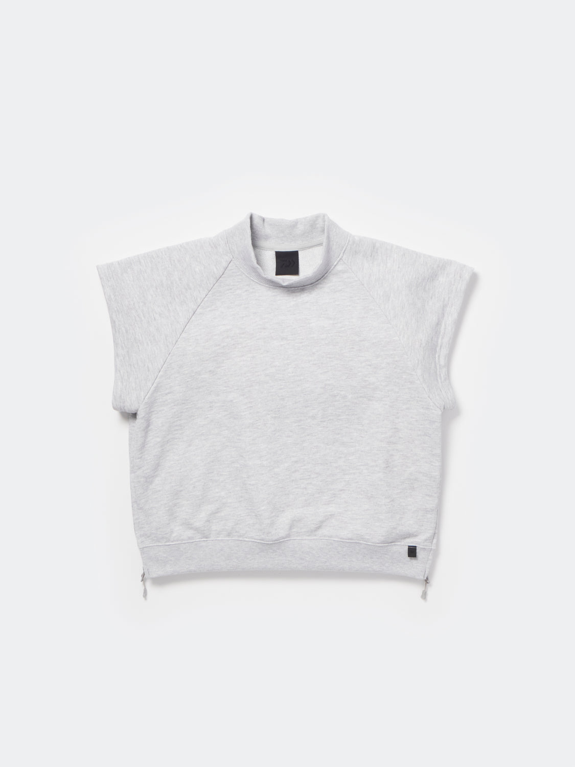 W's TECH SWEAT MOCKNECK - HEATHER GRAY