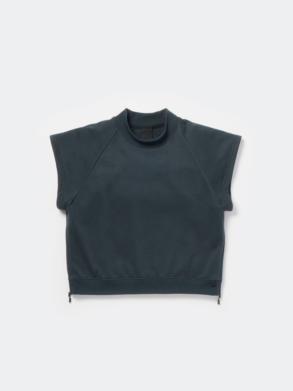 W's TECH SWEAT MOCKNECK - INK BLACK
