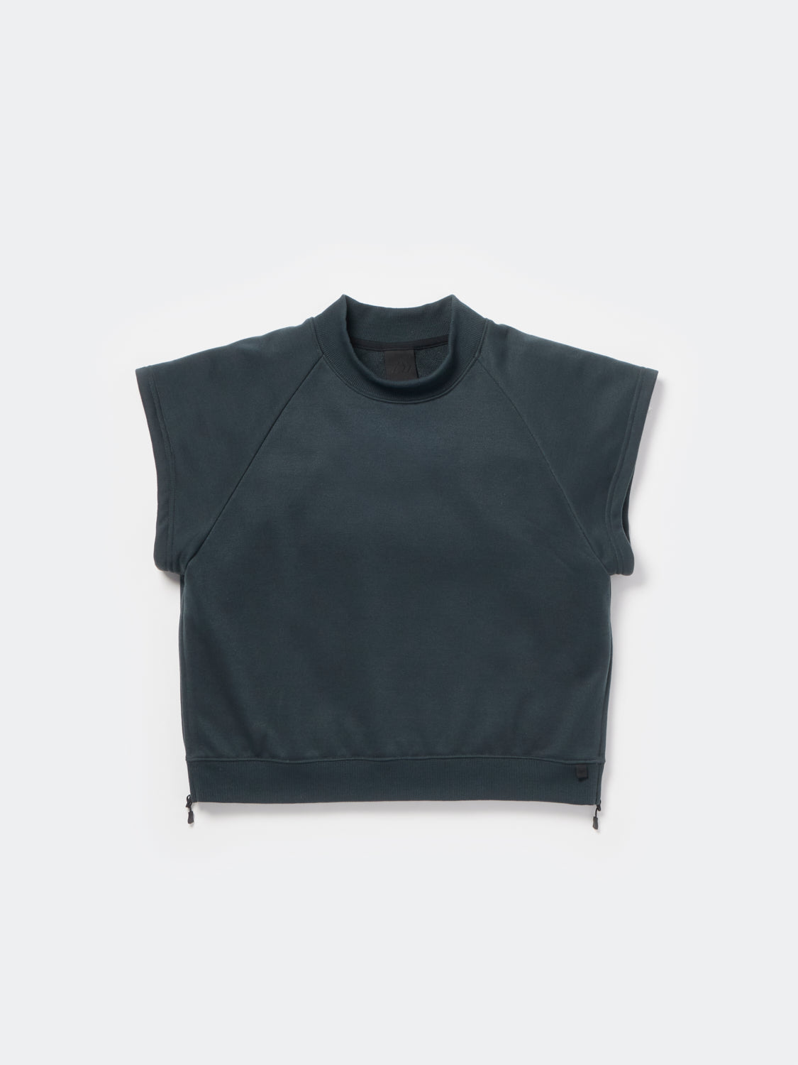W's TECH SWEAT MOCKNECK - INK BLACK