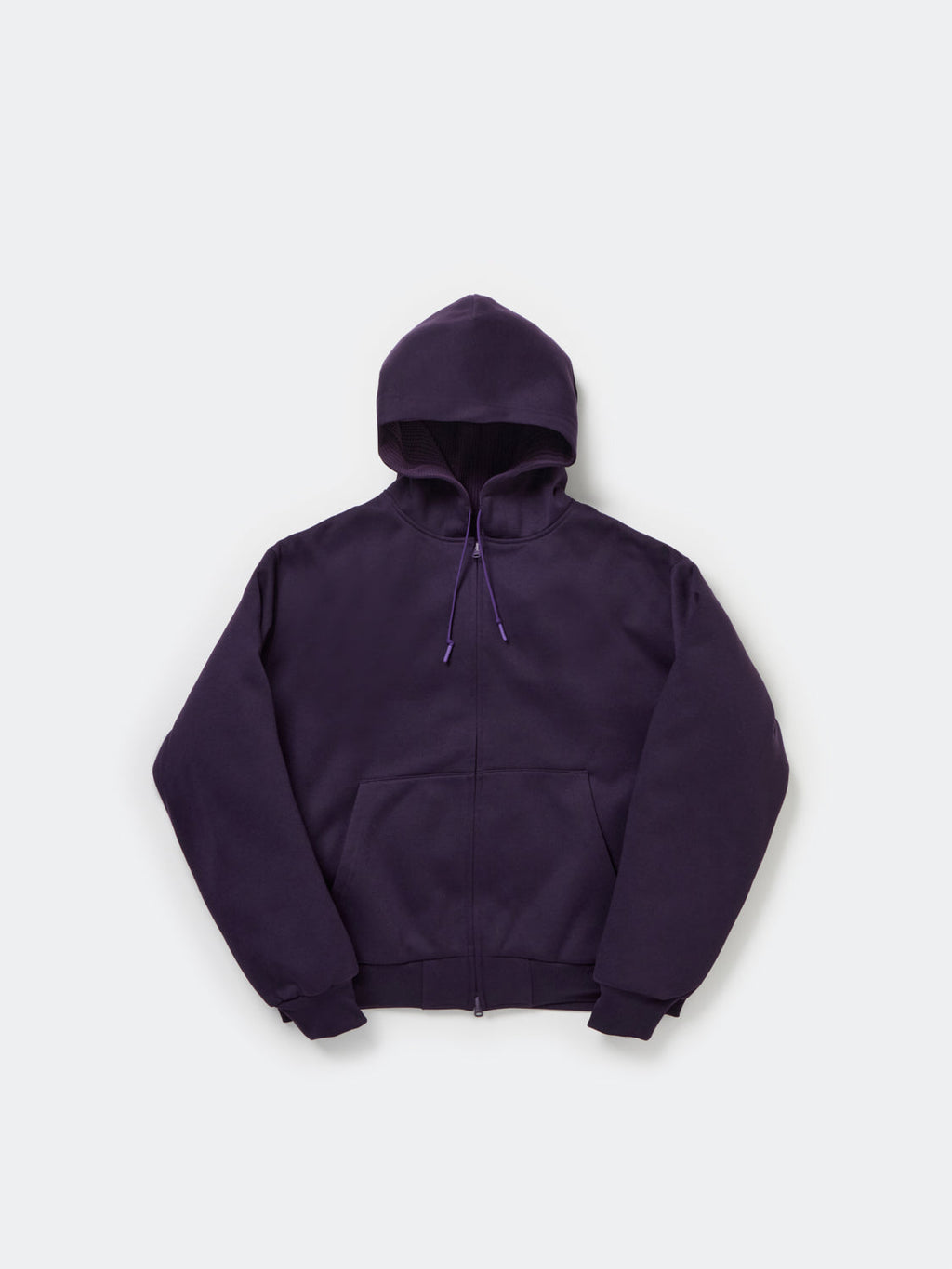 TECH SWEAT DOUBLE FACE PARKA - PURPLE