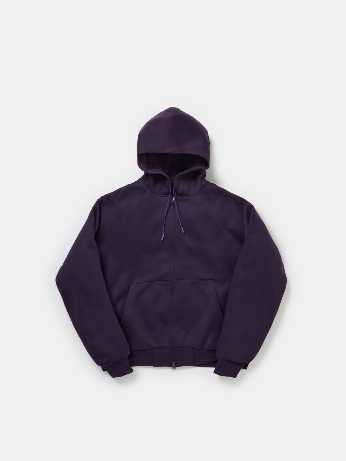 TECH SWEAT DOUBLE FACE PARKA - PURPLE