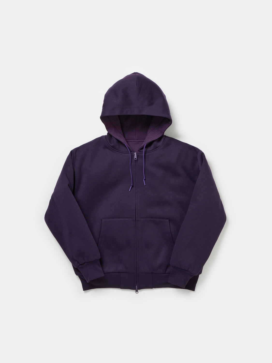 W's TECH SWEAT DOUBLE FACE PARKA - PURPLE
