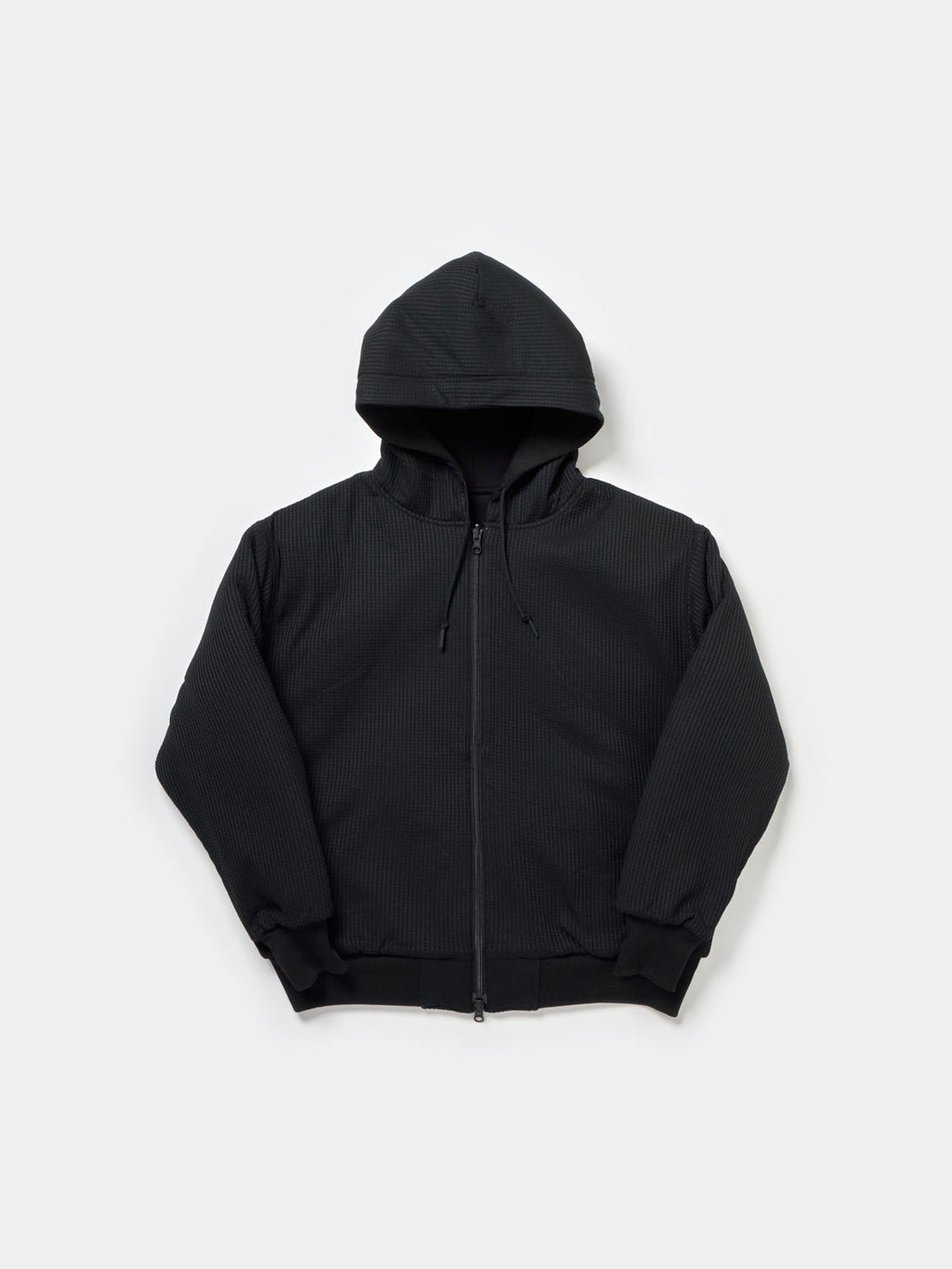 W's TECH SWEAT DOUBLE FACE PARKA - BLACK