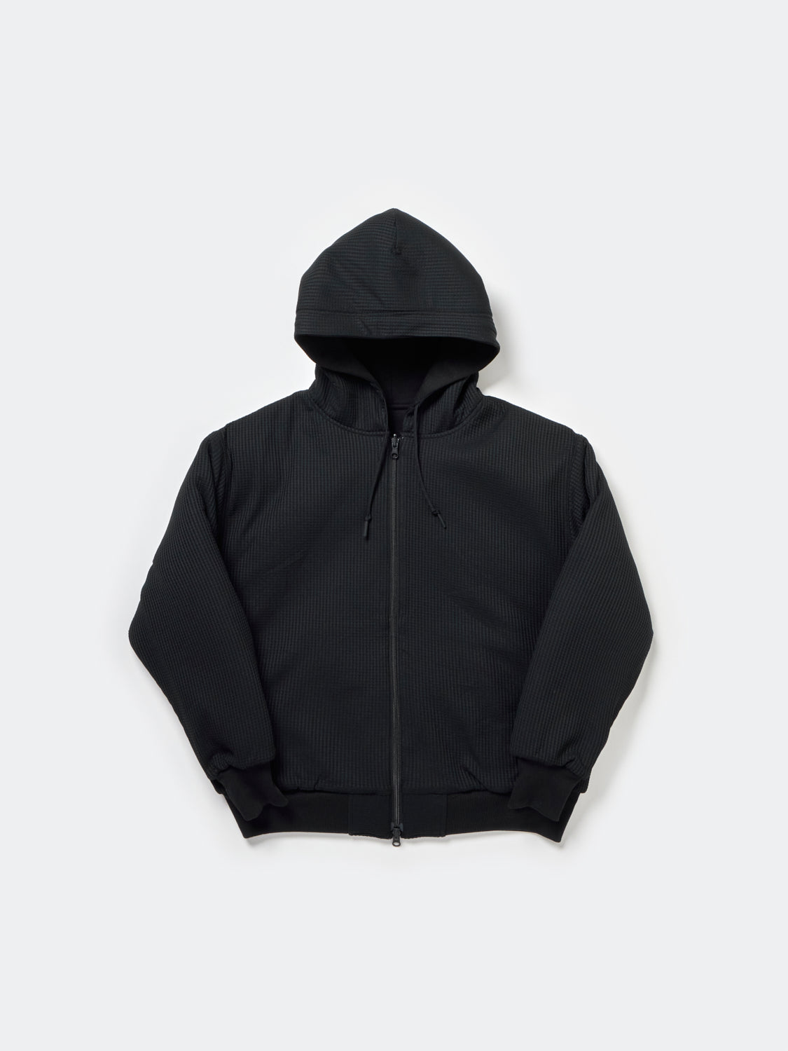 W's TECH SWEAT DOUBLE FACE PARKA - BLACK