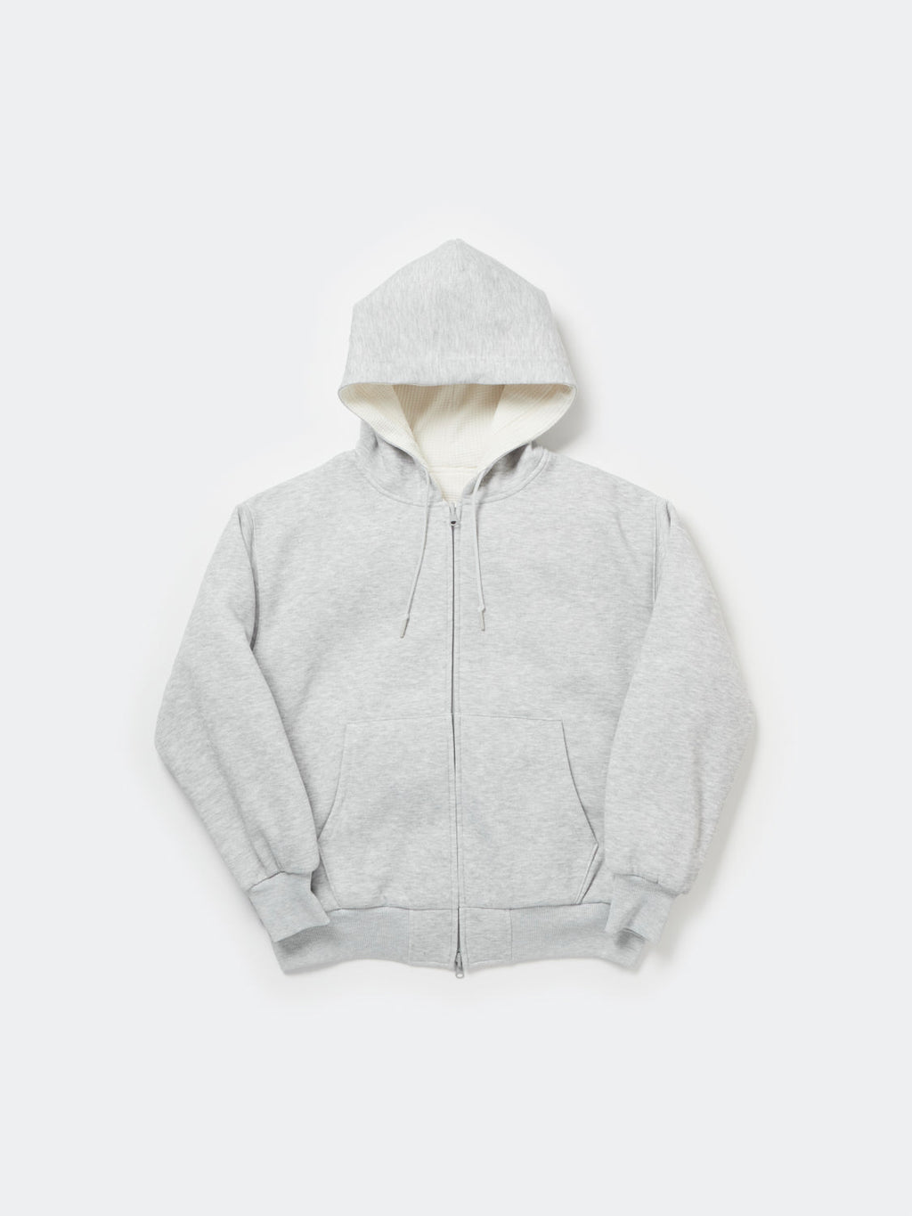 W's TECH SWEAT DOUBLE FACE PARKA - HEATHER GRAY