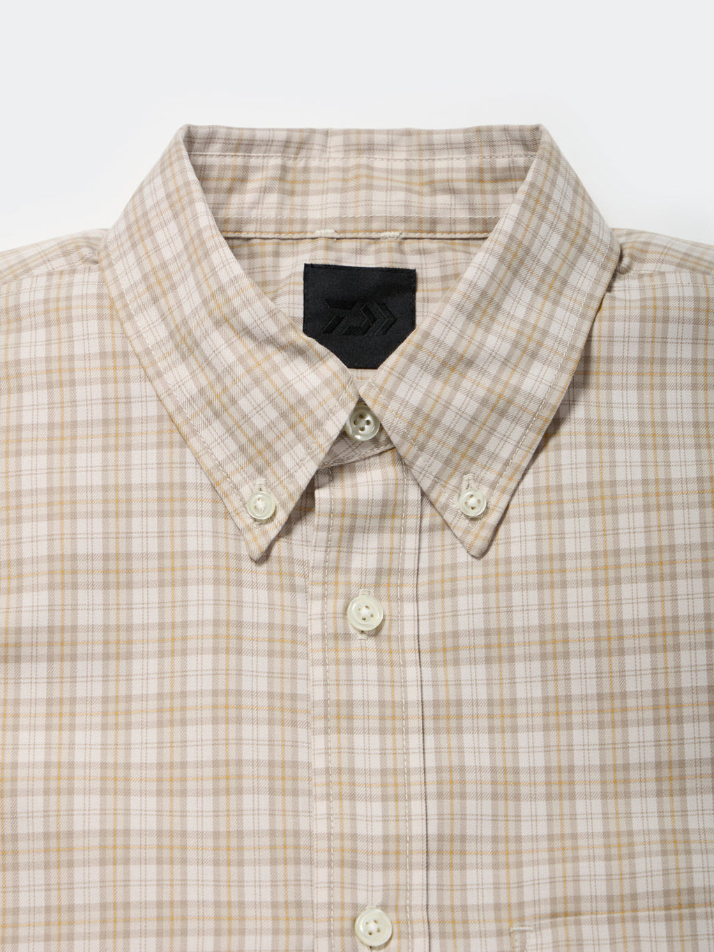 TECH BUTTON DOWN SHIRT L/S GREN PLAID