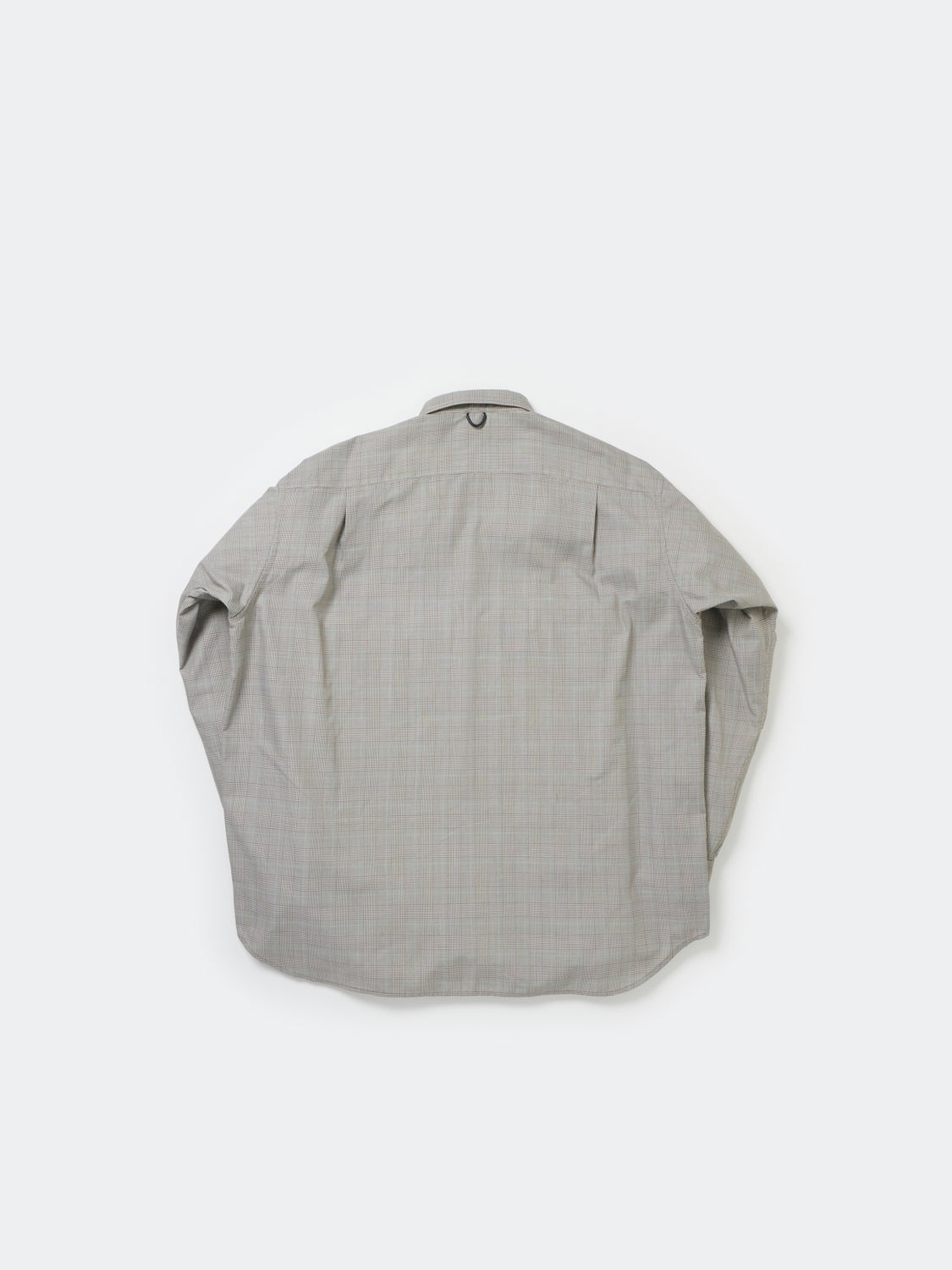TECH REGULAR COLLAR SHIRT L/S GLEN CHECK