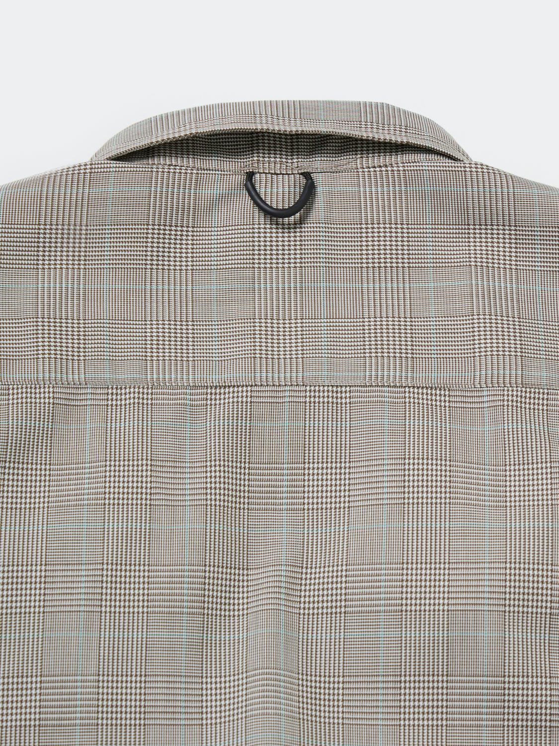 TECH REGULAR COLLAR SHIRT L/S GLEN CHECK