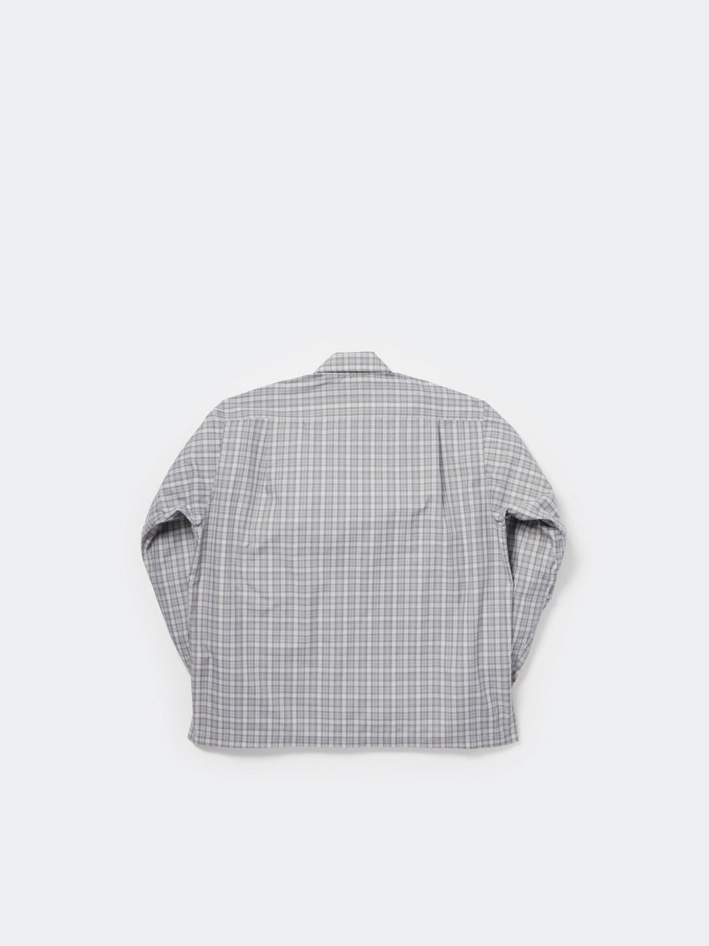W's TECH SPORTS OPEN COLLAR SHIRT L/S GREN PLAID