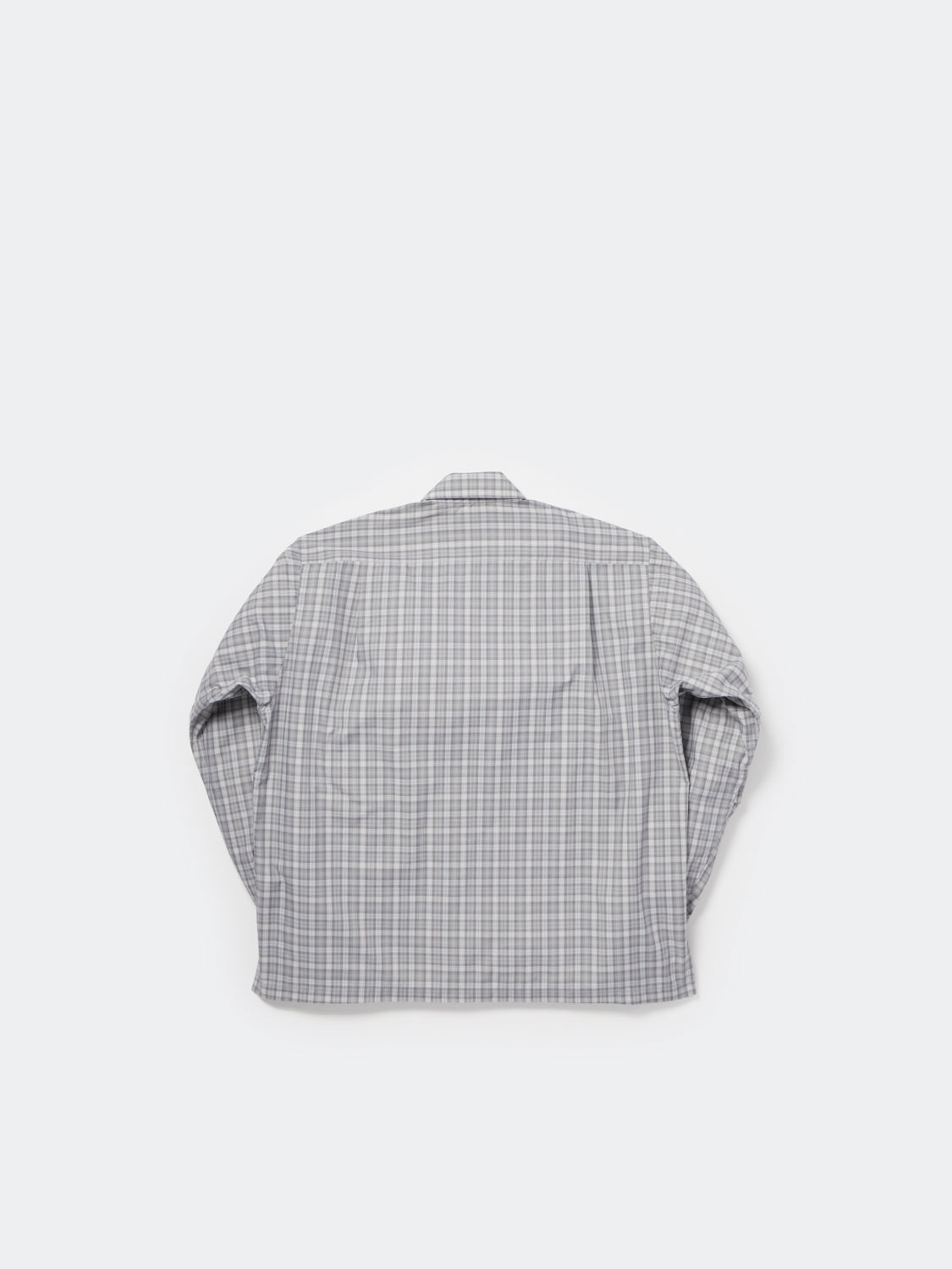 W's TECH SPORTS OPEN COLLAR SHIRT L/S GREN PLAID