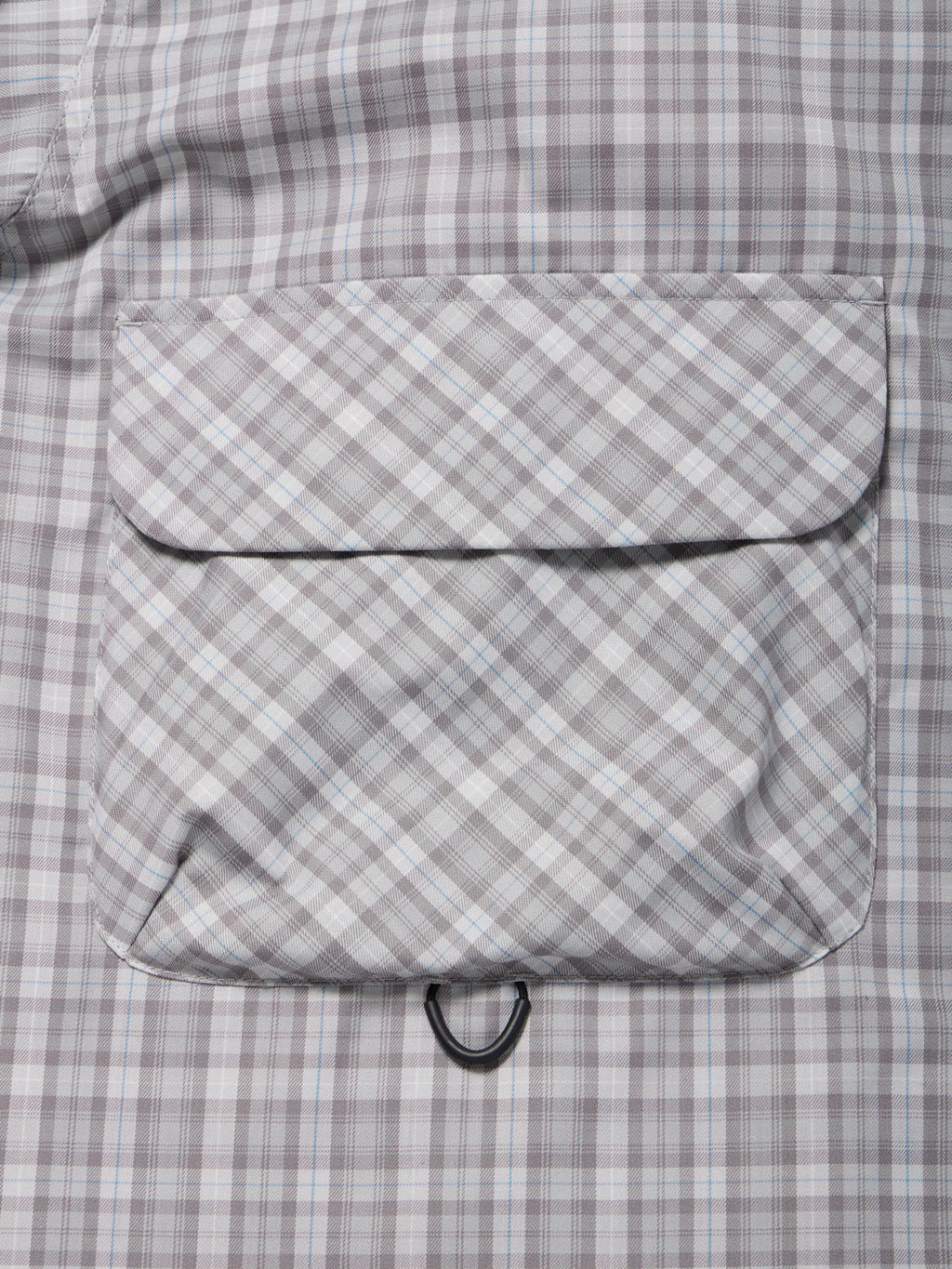 W's TECH SPORTS OPEN COLLAR SHIRT L/S GREN PLAID