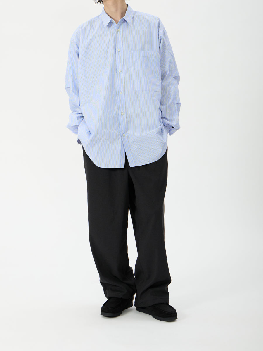 TECH REGULAR COLLAR SHIRT L/S STRIPE
