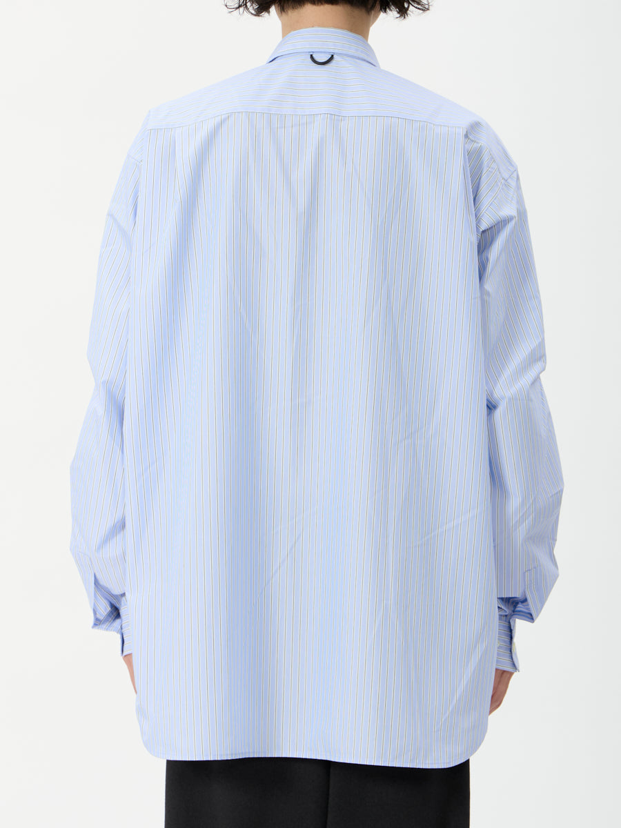 TECH REGULAR COLLAR SHIRT L/S STRIPE