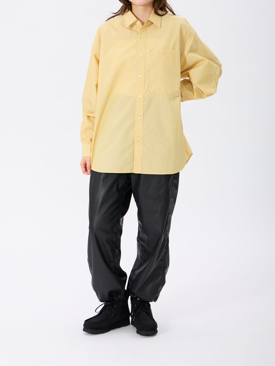 W's TECH REGULAR COLLAR SHIRT L/S STRIPE