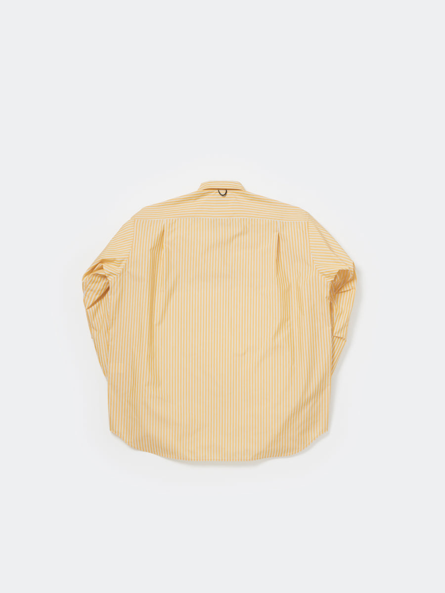 W's TECH REGULAR COLLAR SHIRT L/S STRIPE