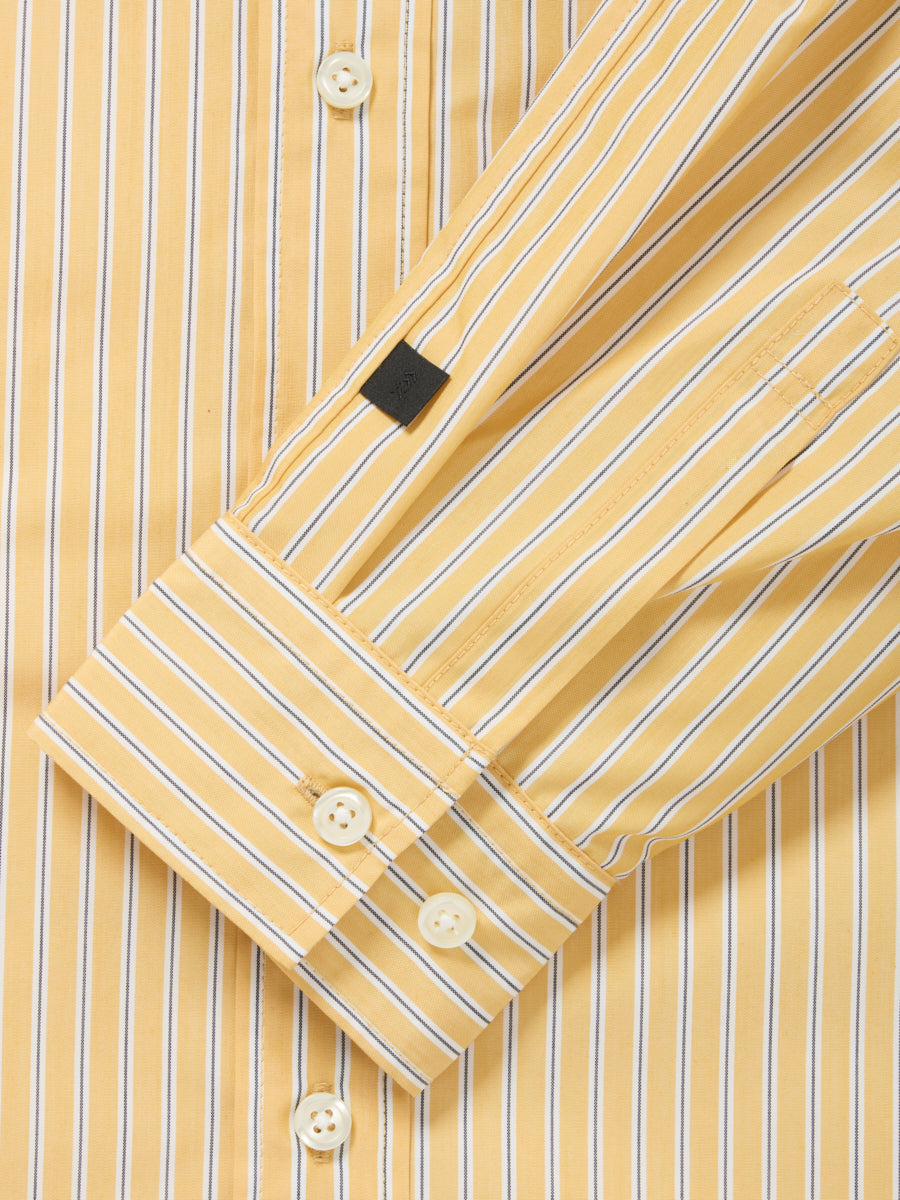 TECH REGULAR COLLAR SHIRT L/S STRIPE