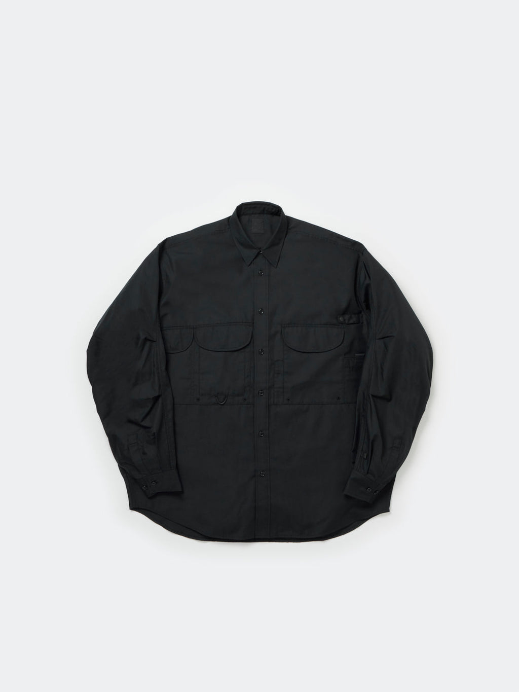 TECH FISHING SHIRT L/S - BLACK