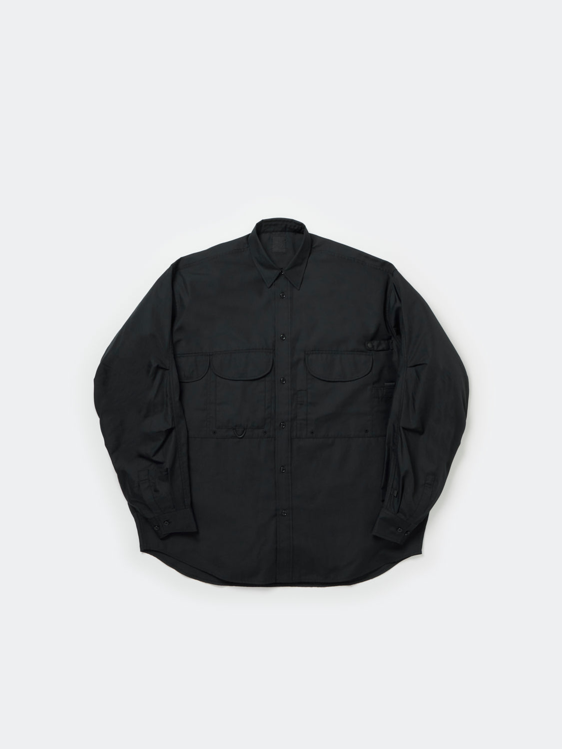 TECH FISHING SHIRT L/S - BLACK