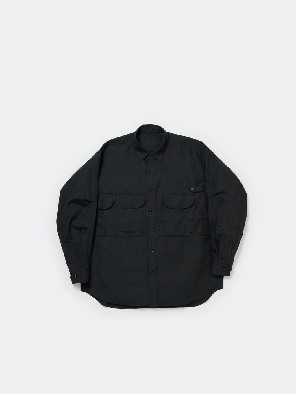 W's TECH FISHING SHIRT L/S - BLACK