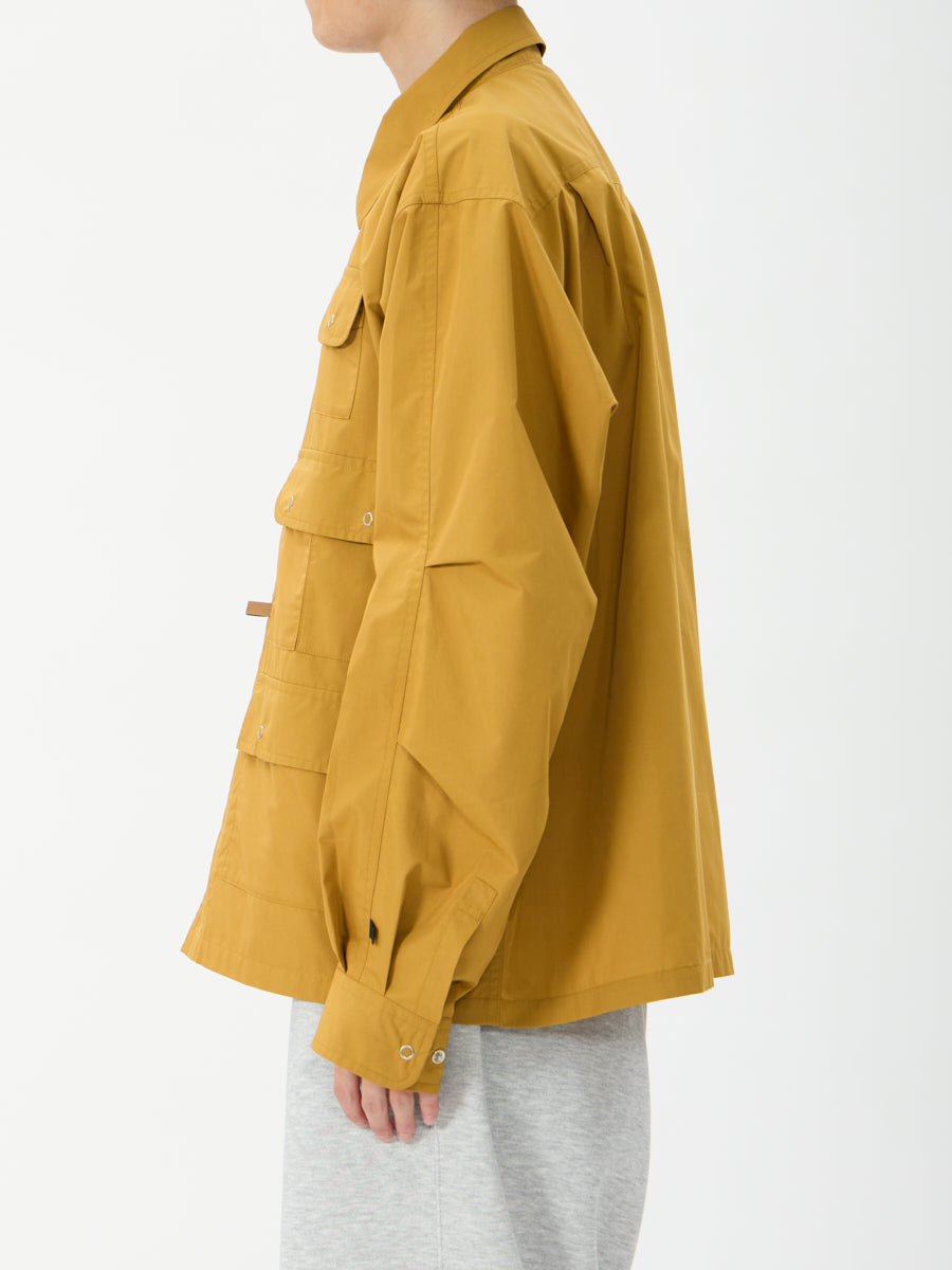 TECH MULTI FISHING POCKET SHIRT L/S SOLID