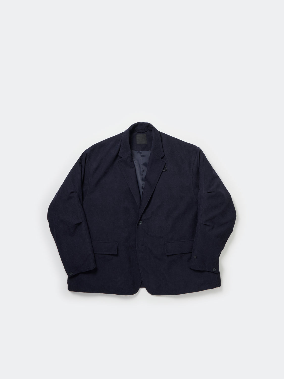 TECH LOOSE 2B JACKET CORDUROY - NAVY