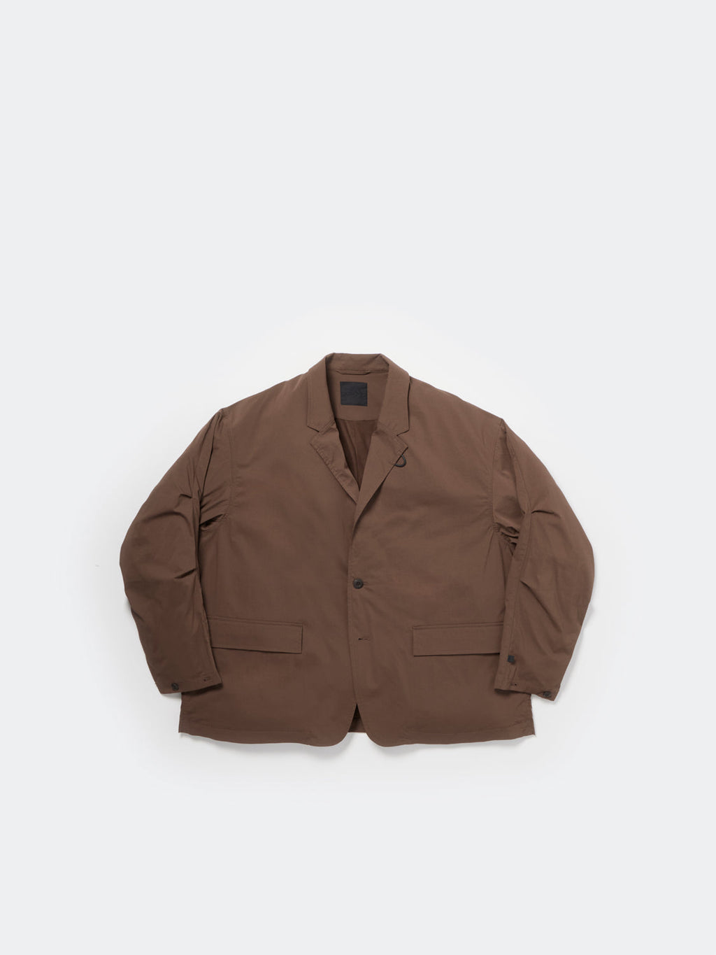 W's TECH LOOSE 2B JACKET - BROWN GRAY
