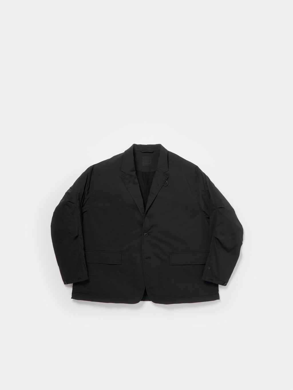 TECH LOOSE 2B JACKET - BLACK