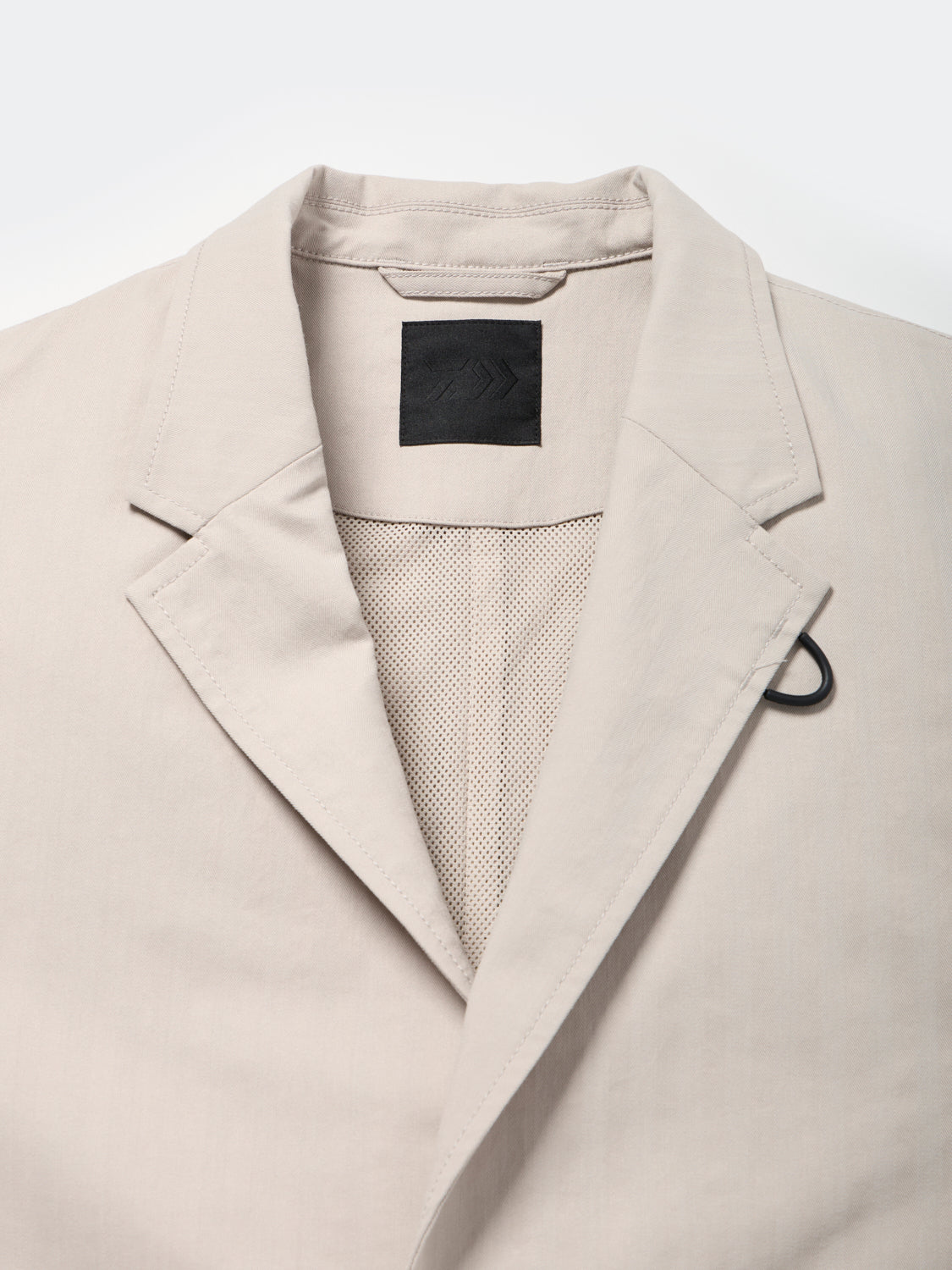 TECH LOOSE 2B JACKET HERRINGBONE