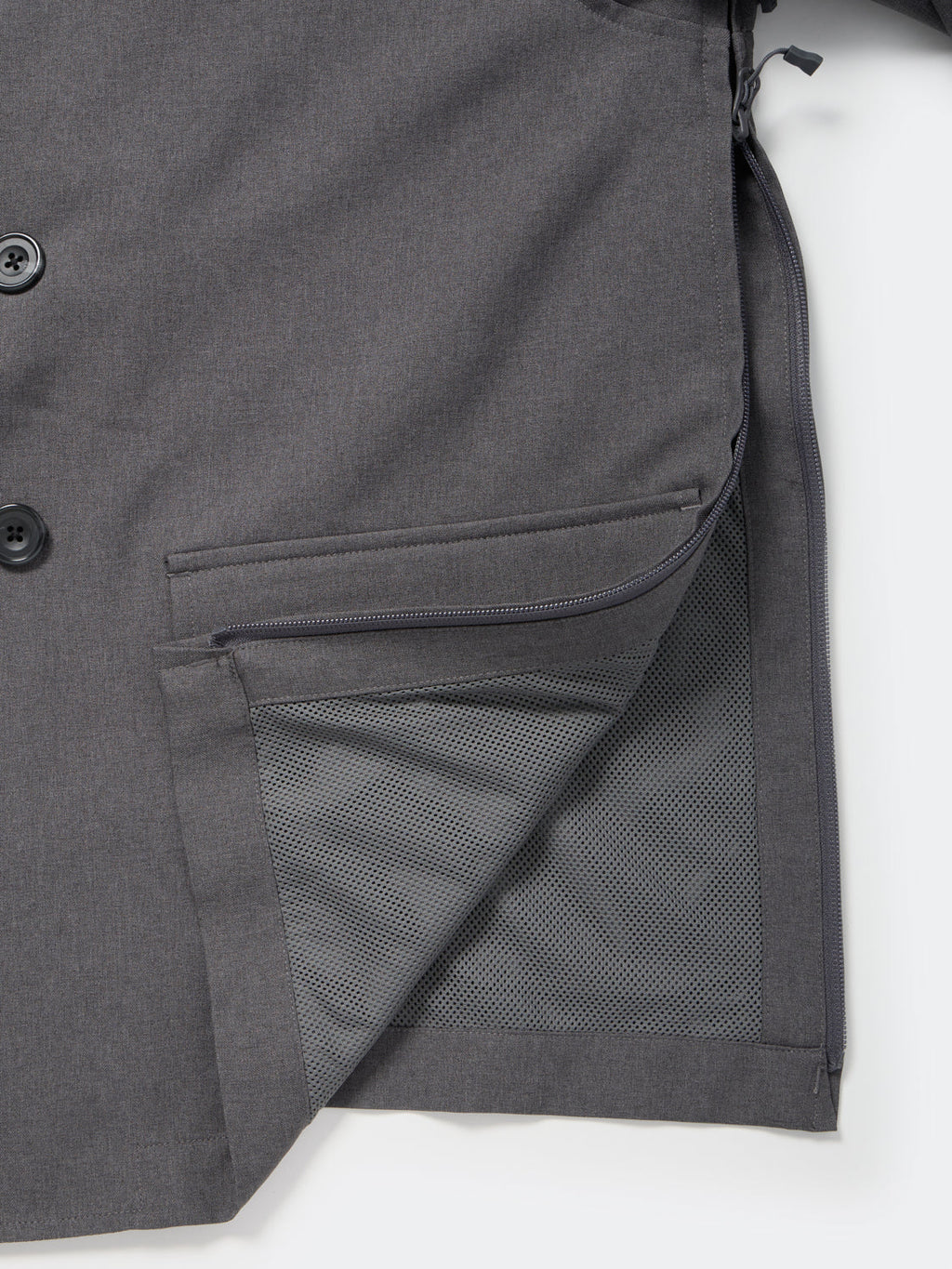 W's TECH DOUBLE-BREASTED JACKET