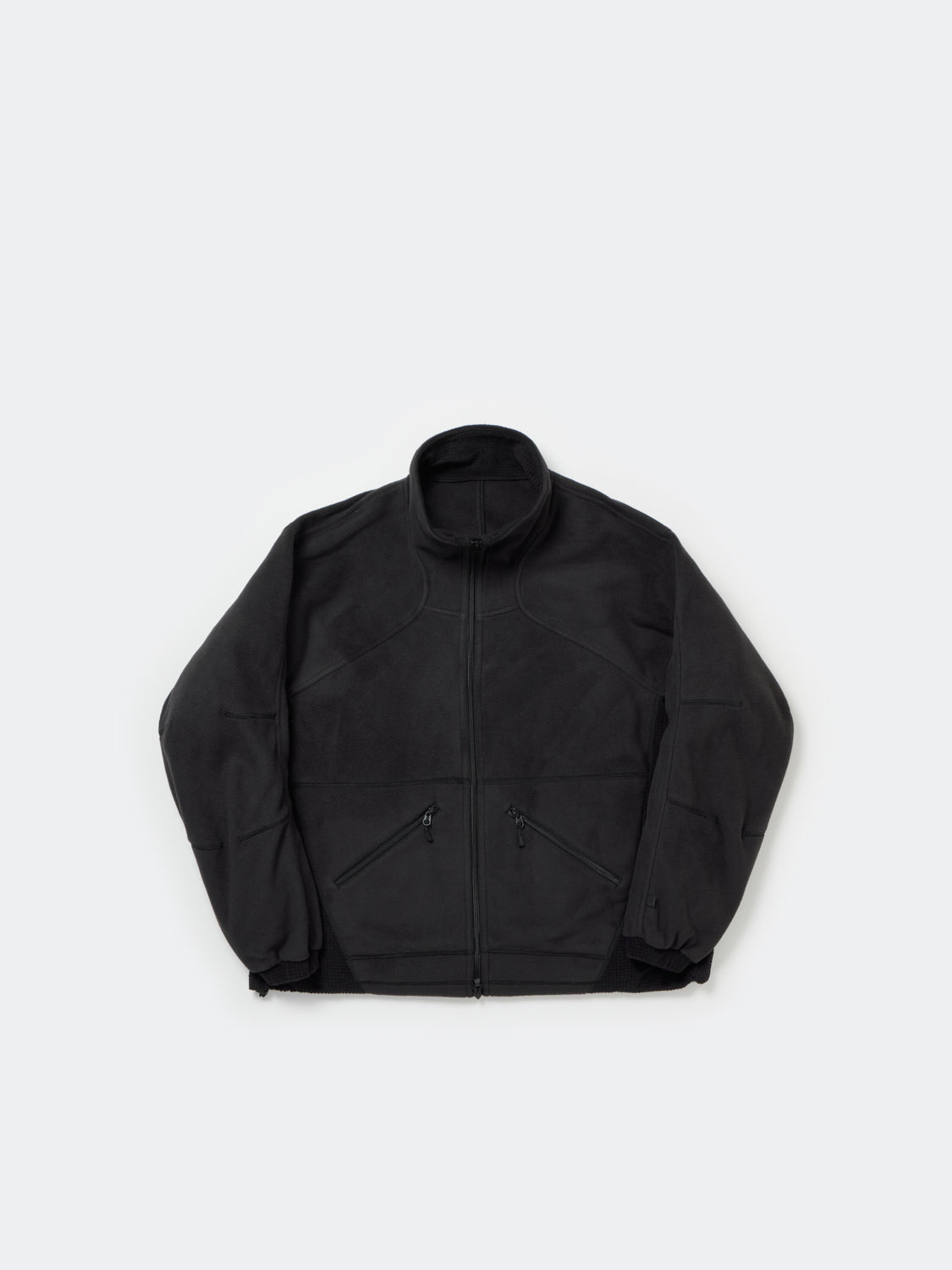 TECH ALPINE FLEECE JACKET - BLACK